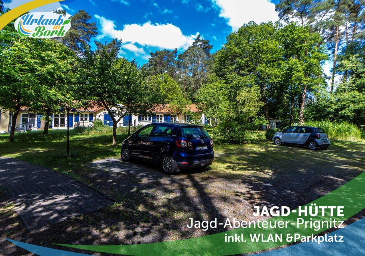 Jagd-Angler-Holzhaus-Im-Wald-Am-See Villa Kyritz Esterno foto